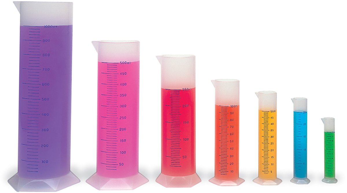 Learning resources graduated cylinder (set van 7)