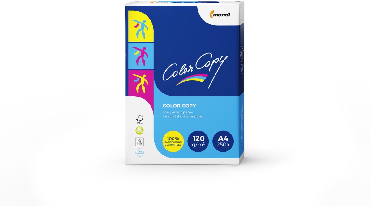Color copy papier - a4 - 120 gram - pak 250 vel