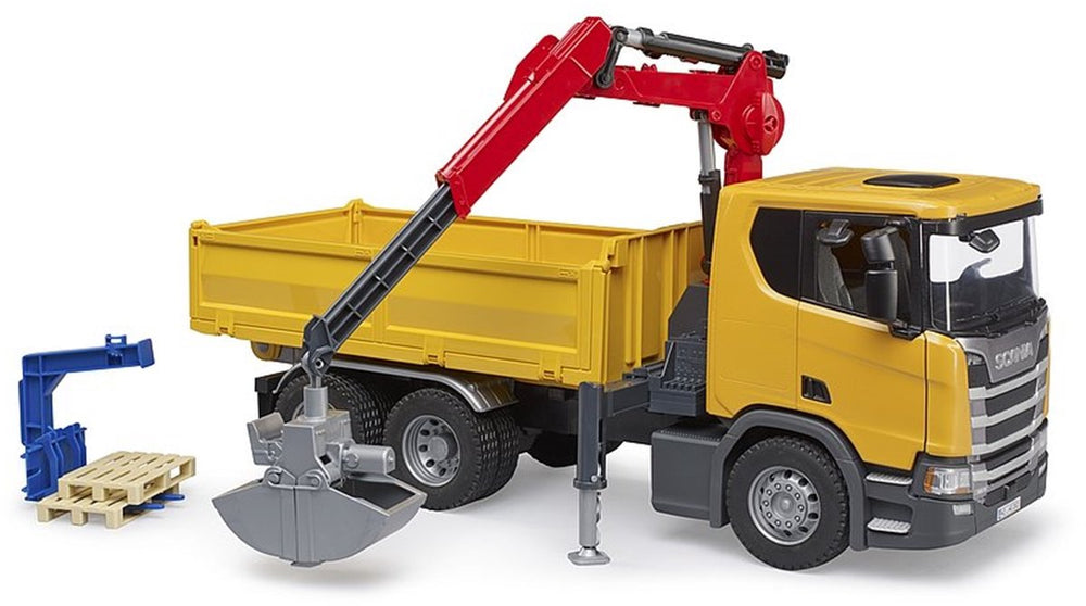 Bruder vrachtwagen scania 560r constructie vrachtwagen
