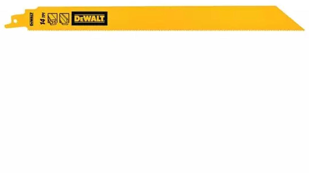 Dewalt dt90390-qz - reciprozaagbladen - bi-metaal - 304mm - tpi 14