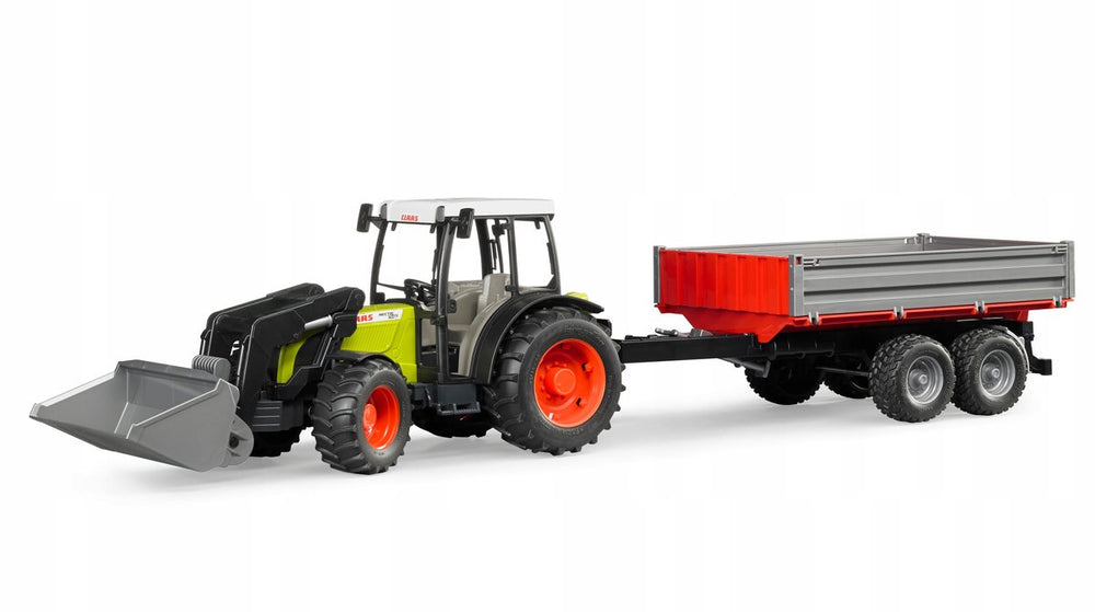 Bruder tractor claas nectis 267f met aanhanger