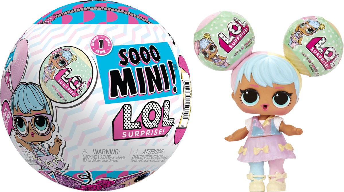 LOL Verrassing! Zo mini!-pop