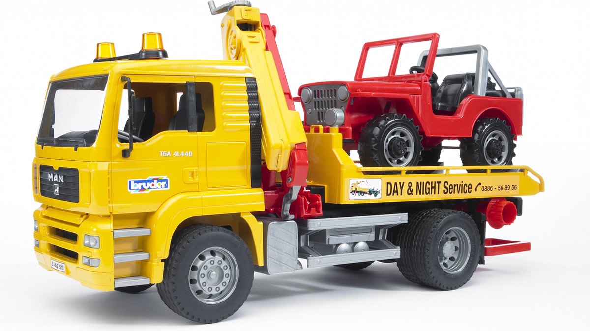 Bruder man tga takelwagen