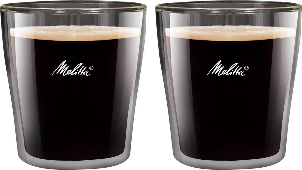 Melitta dubbelwandig espresso glas (set 2 stuks)