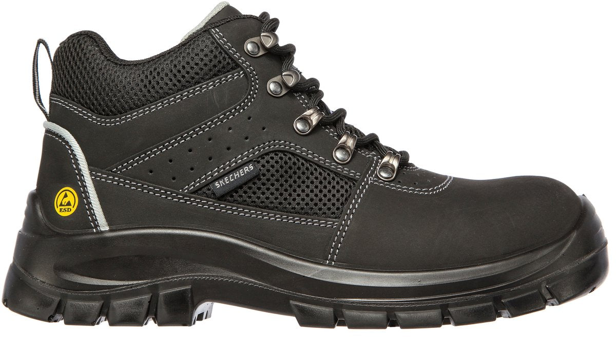 Skechers trophus - letic heren sneakers - zwart
