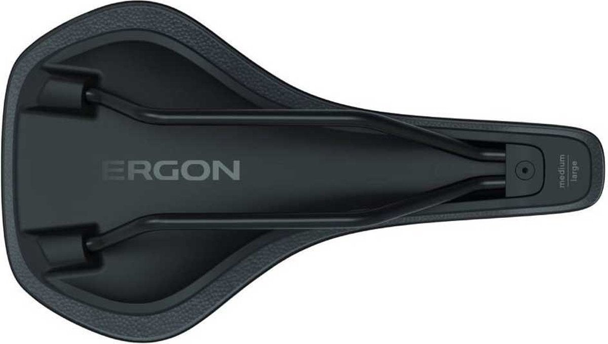 Ergon zadel SR Allroad Core Comp heren ML zwart grijs