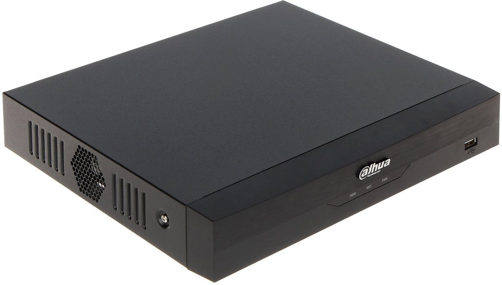 Dahua nvr4104hs-p-ei - nvr ai recorder poe voor max. 4 x 16 mp ip camera's