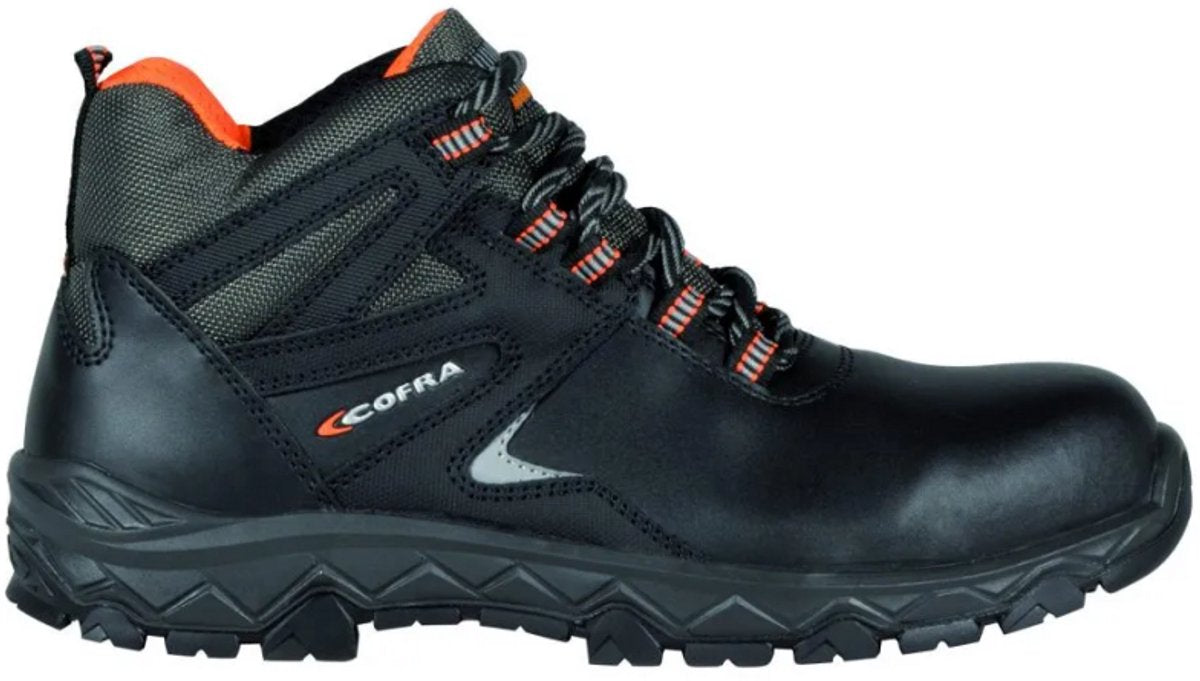 Cofra veiligheidsschoen ascent s3 - zwart - 43