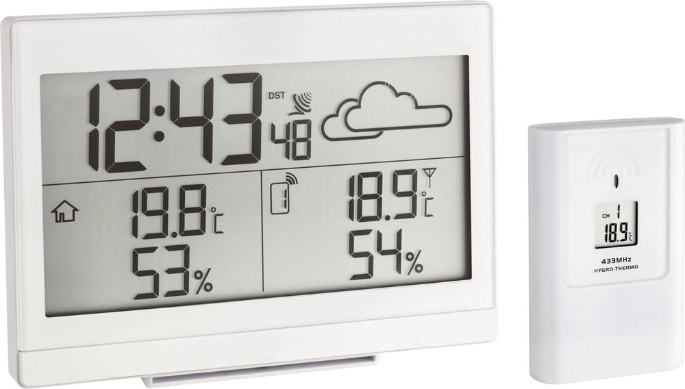 Tfa dostmann draadloos weerstation casa 35.1135.02 wit