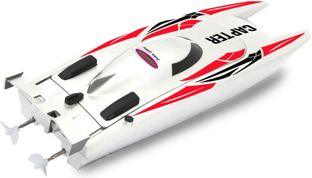Jamara speedboot junior 32 x 9,5 x 5,5 cm wit rood 4-delig