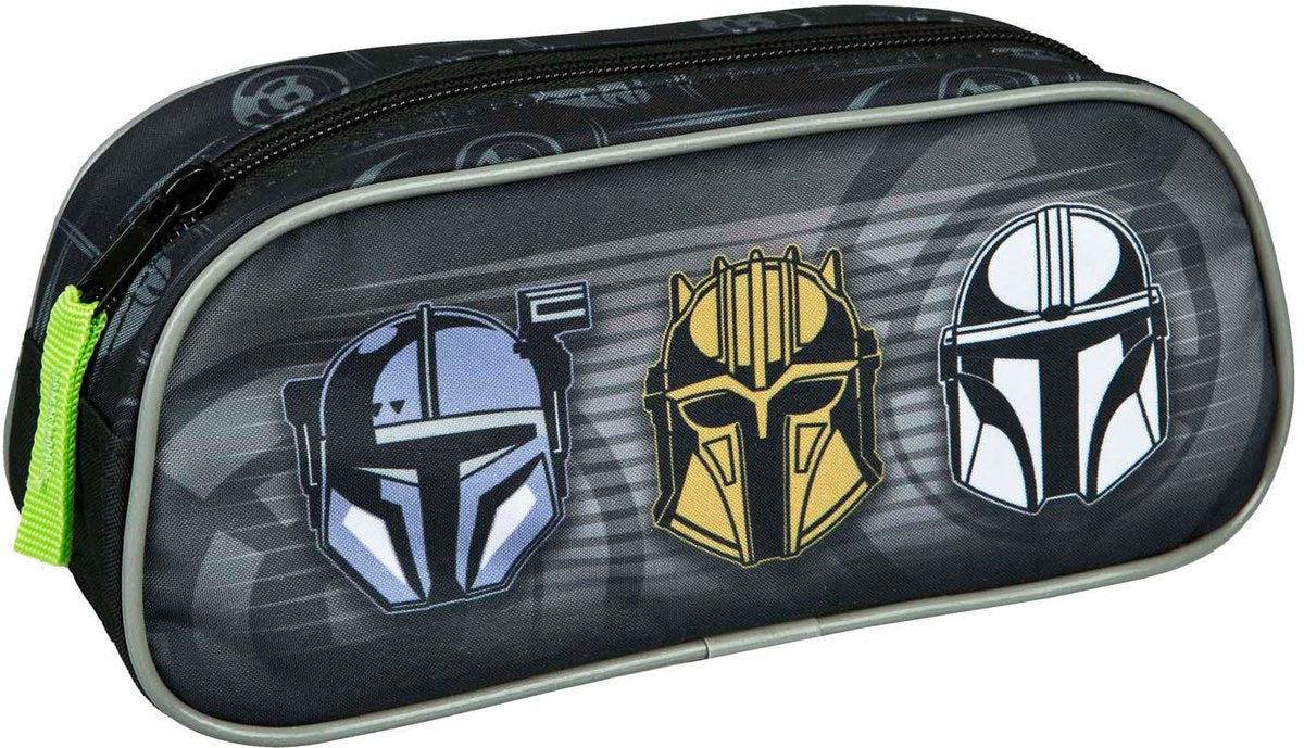 Undercover star wars etui zwart grijs - schoolaccessoire voor kinderen.