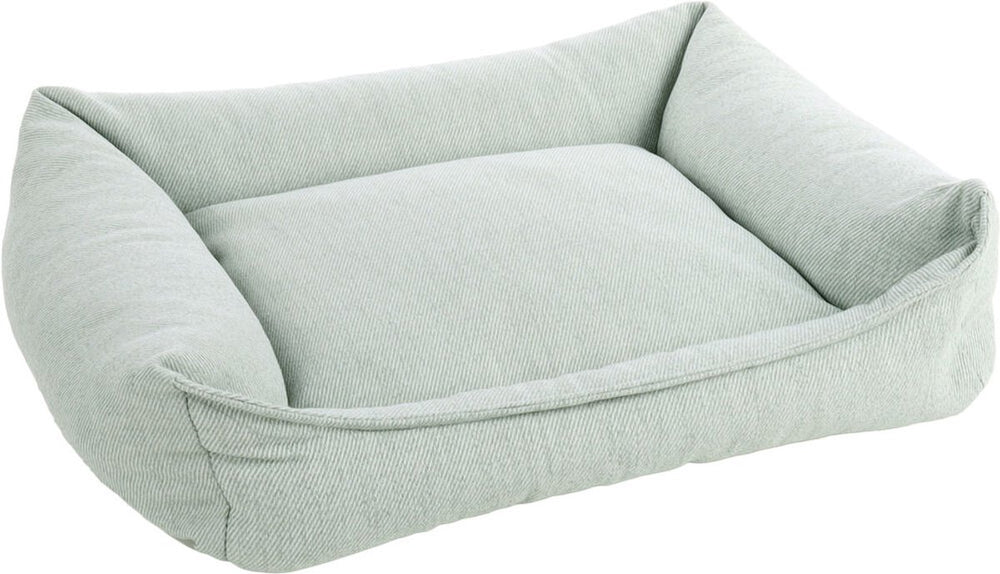 Flamingo orthopedische hondenmand – orthopedisch hondenbed – premium line – pure luxe hondenbed 80 x 67 x 22 cm – extra memory foam voor maximaal comfort – baldar mand groen