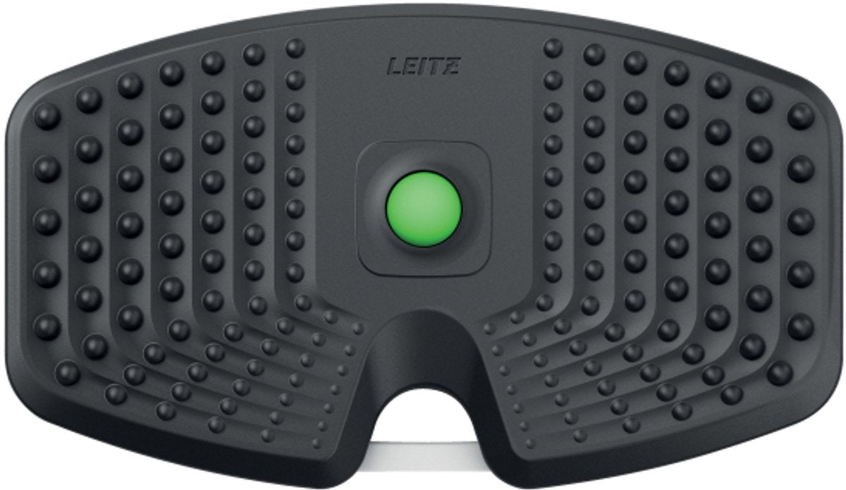 Leitz ergo actief balance board - balansbord - ergonomisch wiebelbord - met massagebal - donkergrijs