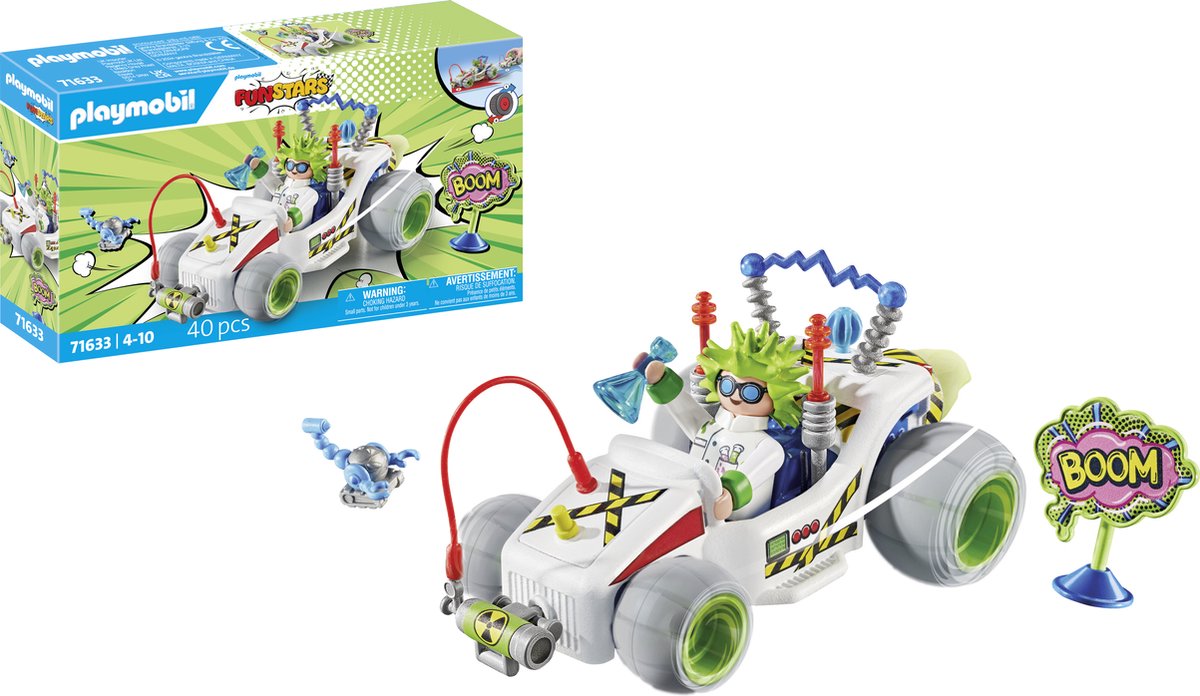 PLAYMOBIL Funstars Raceprofessor