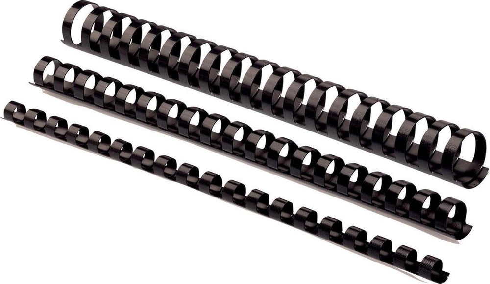 Fellowes bindruggen 22 mm zwart, 50 stuks