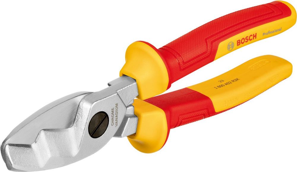 Bosch professional serie - nożyce vde - 200mm - isolatie tot 1000v - ergonomische handgreep