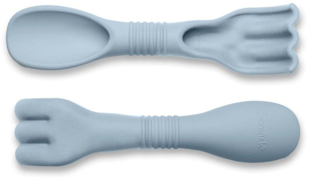 Scrunch zandschep - blauw - opvouwbaar - recycleerbaar