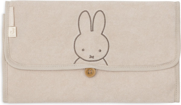 Jollein x nijntje verschoningsmat badstof miffy - nougat