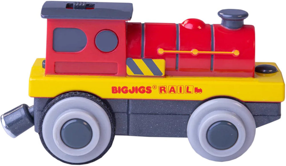 Bigjigs rail aangedreven lokomotief voor houten treinbanen