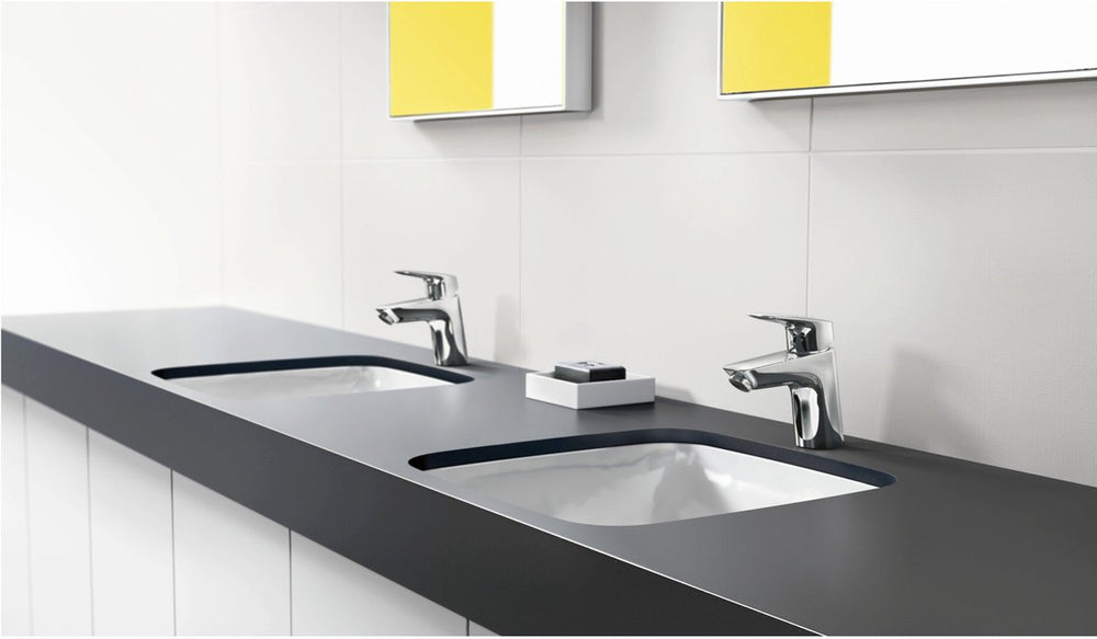 Hansgrohe logis - wastafelmengkraan - ééngreeps bediening - zonder waste - 70mm - chroom