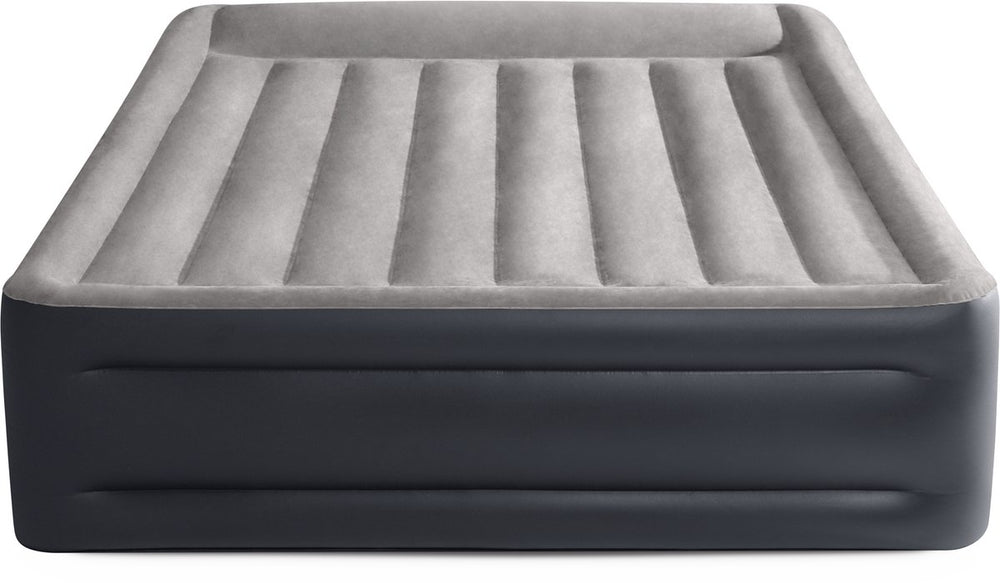 Intex queen deluxe pillow rest luchtbed met ingebouwde pomp - 203x152x42 cm