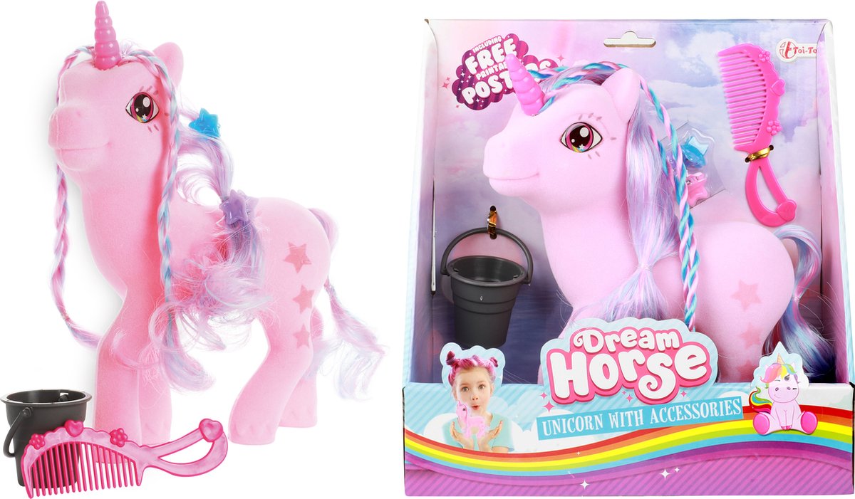 Droompaard Eenhoorn met Accessoires