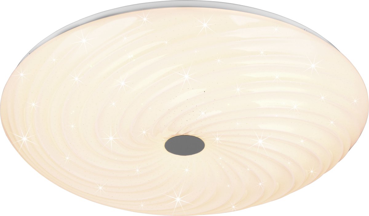 Rl live your light reality gravity - plafondlamp - wit - incl. 1x smd 45w - geintegreerde dimmer - lichtkleur verstelbaar - afstandsbediening