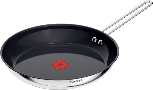 Tefal nordica keramische koekenpan 28 cm - pfas-vrij - rvs - geschikt voor inductie