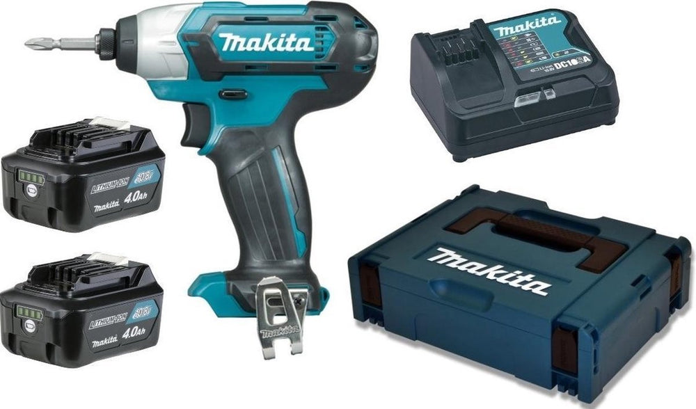 Makita - td110dsmj - 12v - accu - slagschroevendraaier - 2x 4.0ah - in mbox