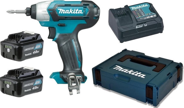 Makita - td110dsmj - 12v - accu - slagschroevendraaier - 2x 4.0ah - in mbox