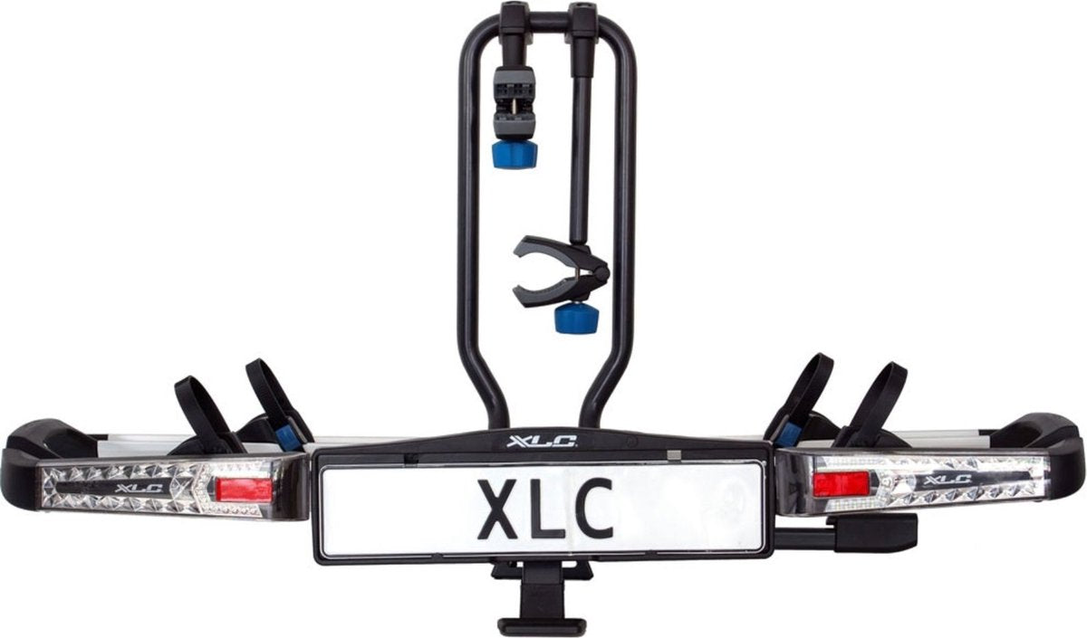 Xlc azura xtra wt vc-c10 fietsendrager – 2 fietsen – e bike - kantelbaar – 13 7 polig