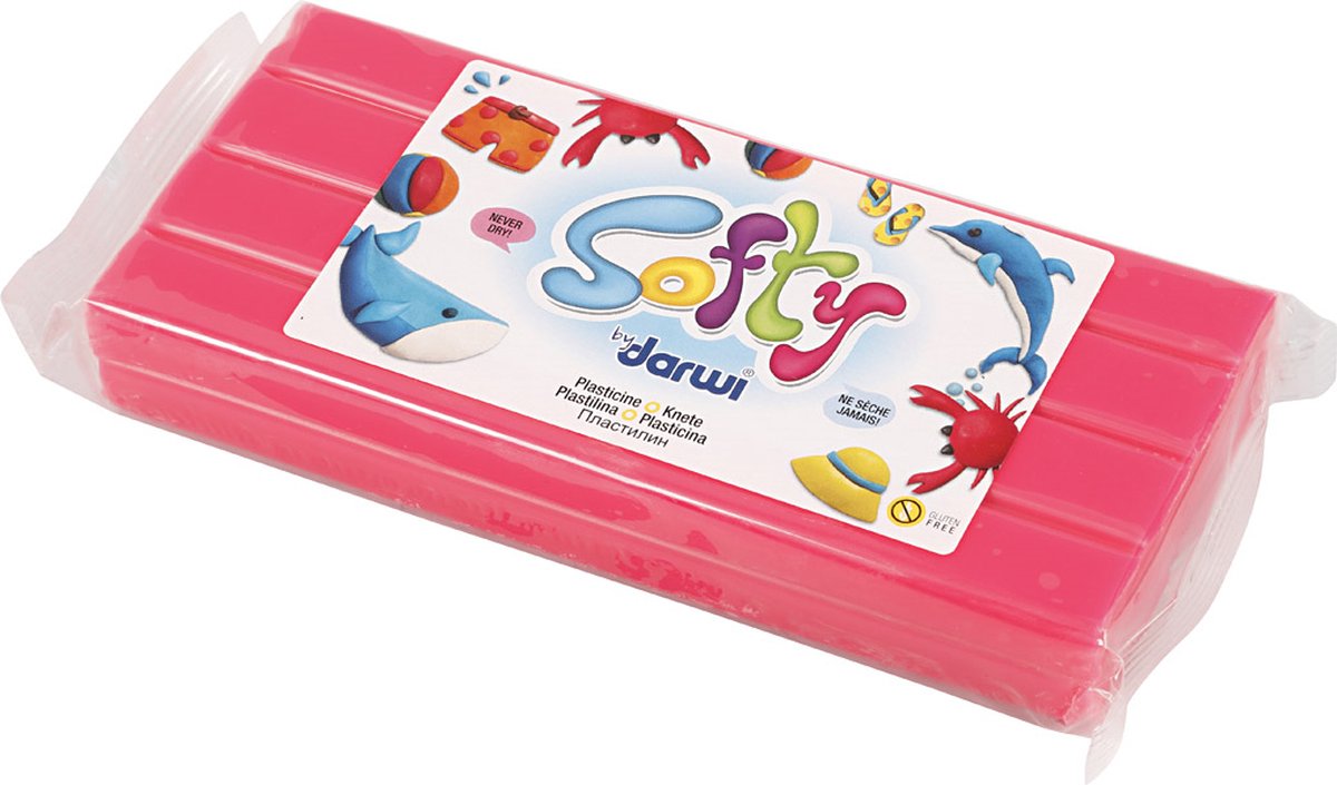 Creatief bedrijf softy boetseerklei roze