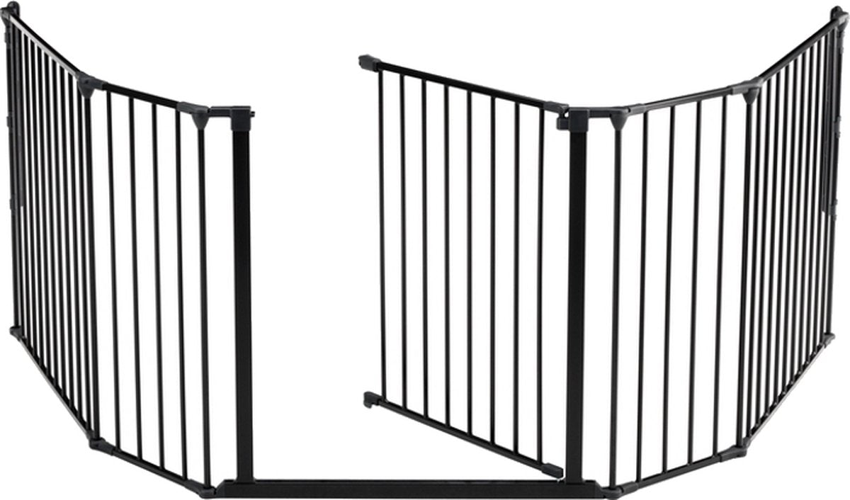 Babydan flex xl - traphekje - veiligheidshekje - haardhekje- 90 t m 278 cm - schroefbevestiging - zwart