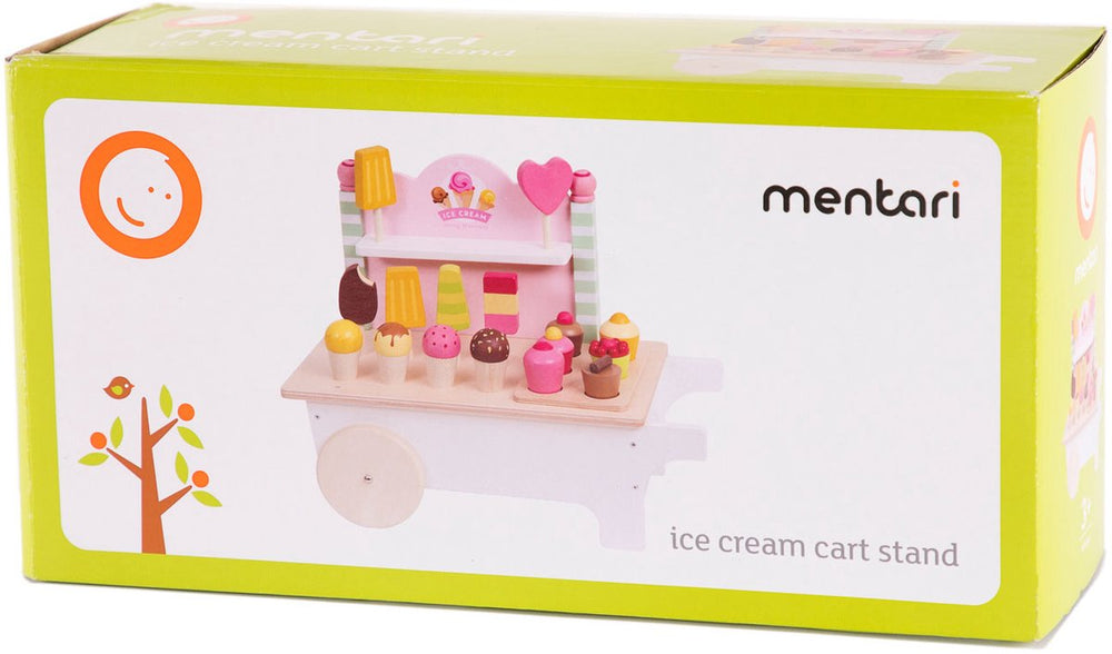 Mentari houten ijskar, 18dlg.