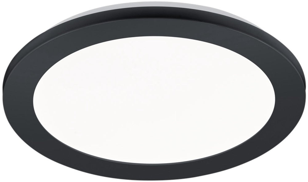 Rl live your light reality camillus - plafondlamp - zwart mat - incl. 1x smd 13 w - zwenkbaar