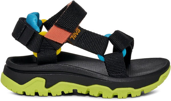 Teva t hurricane xlt jr unisex sandalen - zwart multi 19