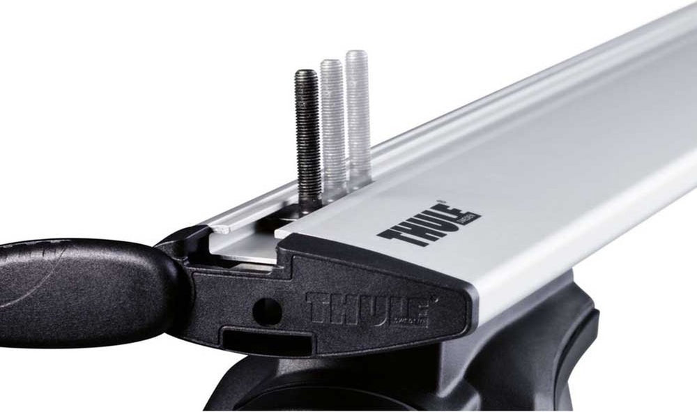 Thule t-gleufadapter voor u-bout 80 mm grijs