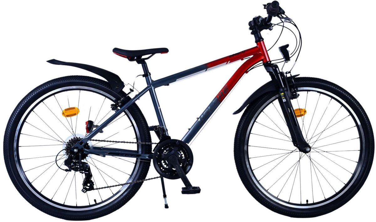 Volare xc race kinderfiets - 26 inch - 21 versnellingen - rood grijs
