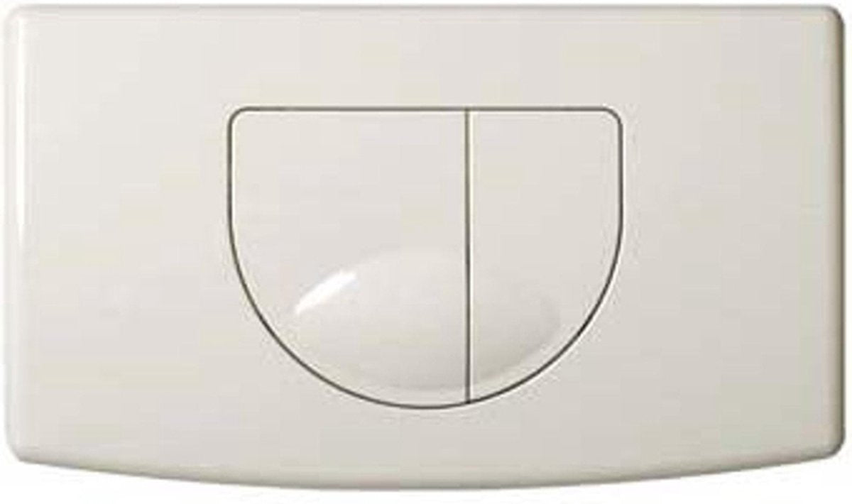 Plieger main bedieningspaneel – bedieningspaneel toilet – 2 knoppen – bedieningspaneel pergamon