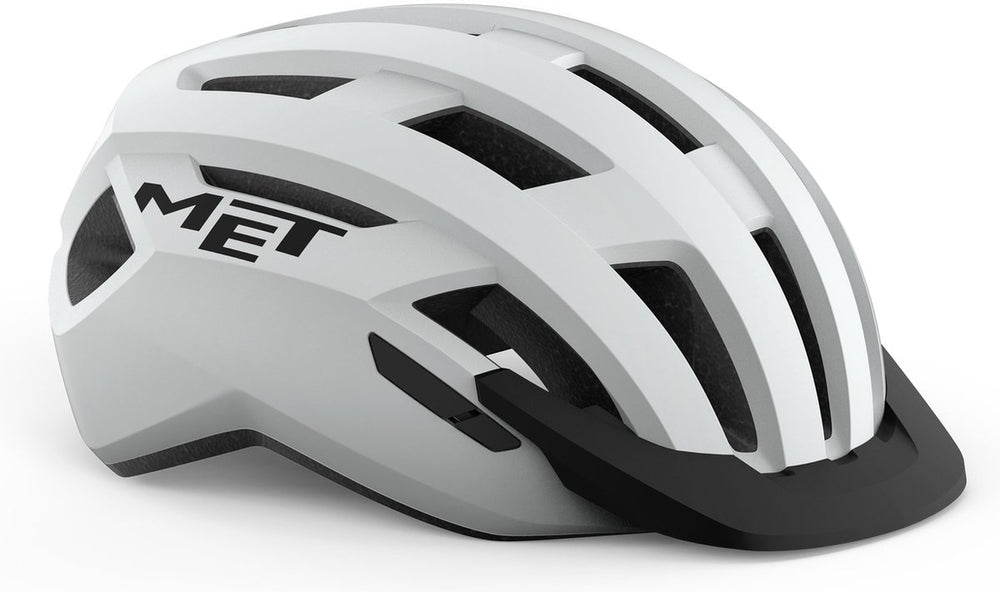 Met allroad fietshelm mannen vrouwen – fietshelm volwassenen – maat s (52-56cm) – white