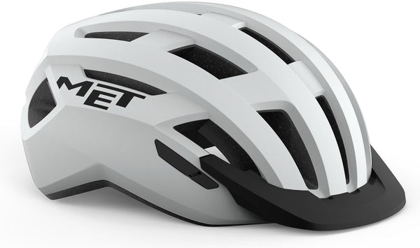 Met allroad fietshelm mannen vrouwen – fietshelm volwassenen – maat s (52-56cm) – white s