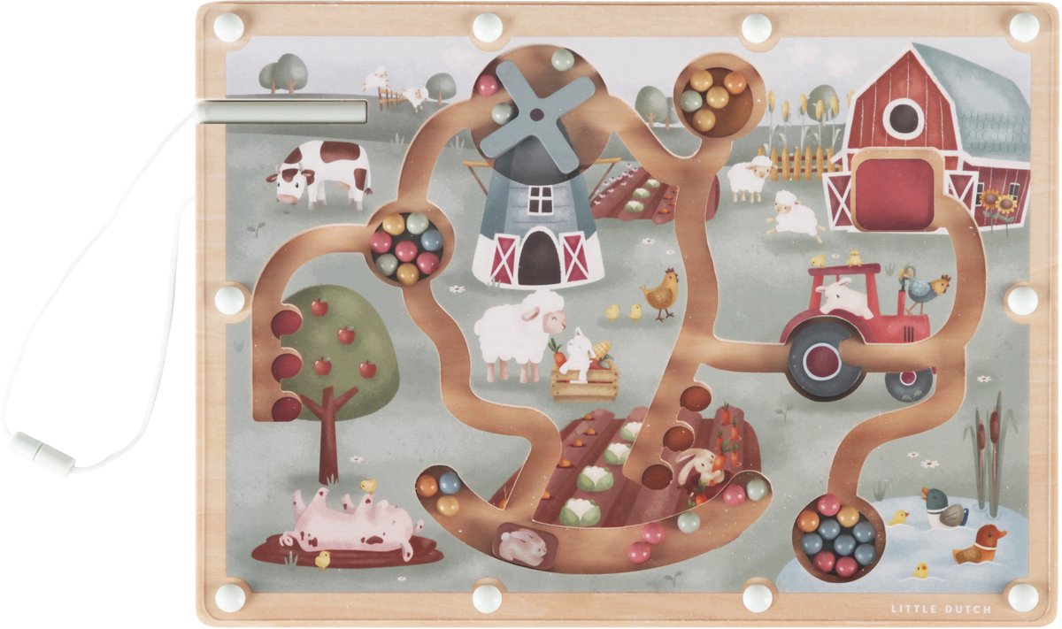 Little dutch - magnetisch doolhof fsc - little farm