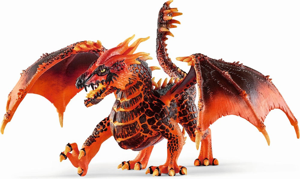 Schleich eldrador creatures - lava draak - kinderspeelgoed - speelfiguur met levensechte details