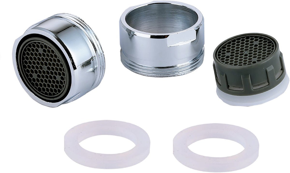 Kirchhoff eco-save straalregelaar - chroom - m24ag - 6l min - bescherming tegen kalkaanslag (2x)
