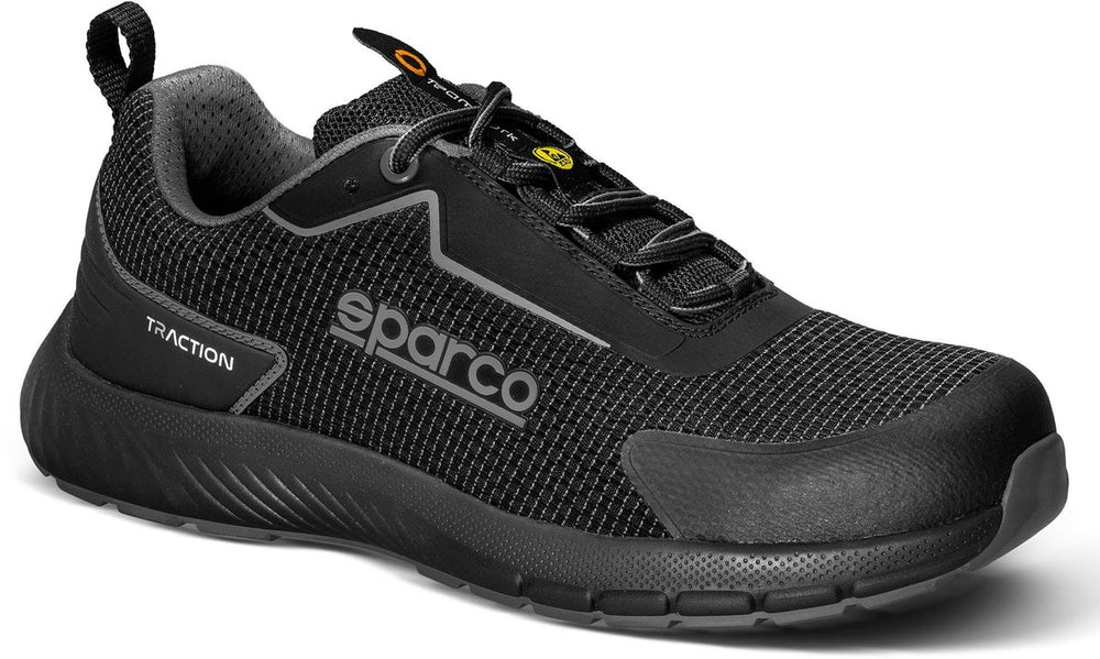 Sparco werkschoenen s1ps - traction fuji - zwart — black — 41