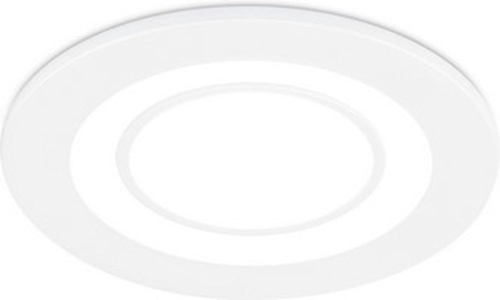Trio core - inbouwspot - wit mat - incl. 1x smd 5 w - licht apart schakelbaar - plafondbevestiging - lichtbron niet vervangbaar - niet dimbaar