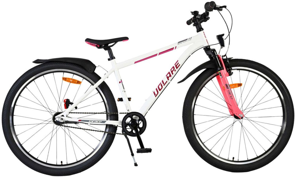 Volare xc race kinderfiets - 26 inch - wit roze - shimano nexus 3
