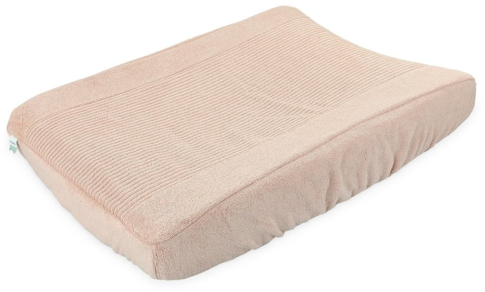 Trixie aankleedkussenhoes babytextiel 70x45cm hush rose roze katoen.