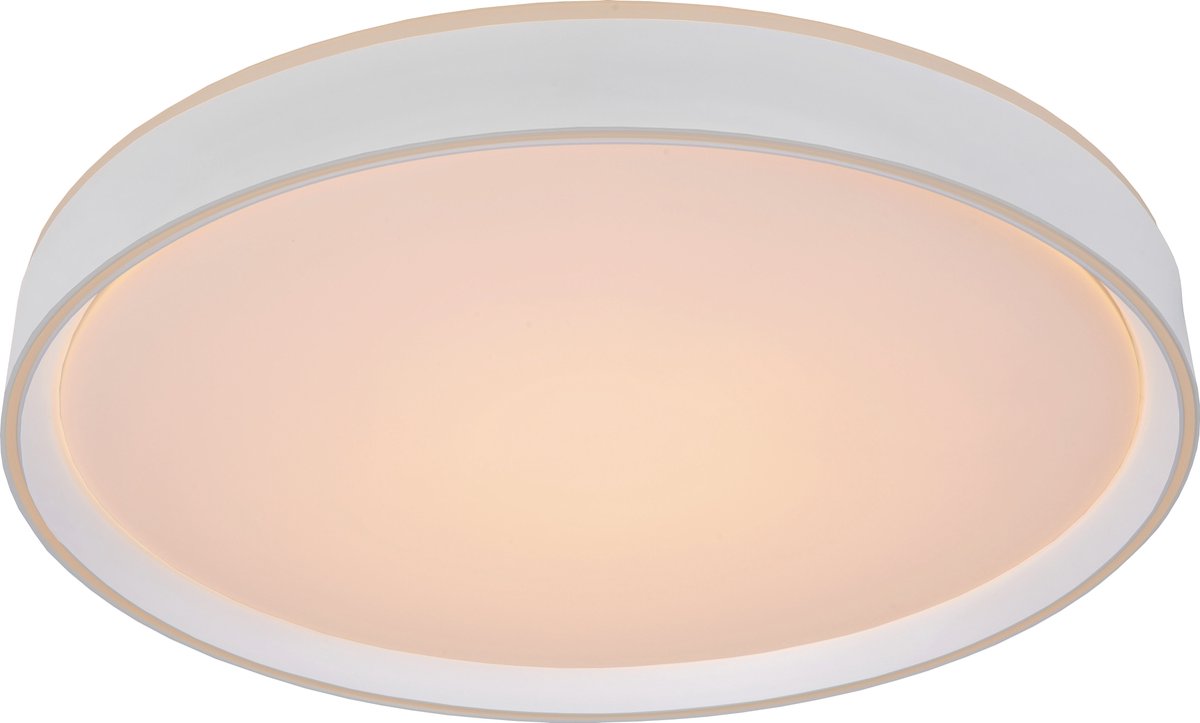 Lucide nuria - plafonnière (plafondlamp) - ø 50 cm - led 3 stepdim - 1x36w 2700k - wit