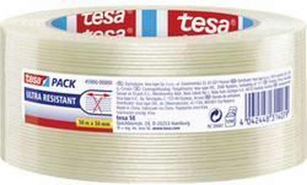 Filament tape tesa 4574 polypropyleen 125 micron